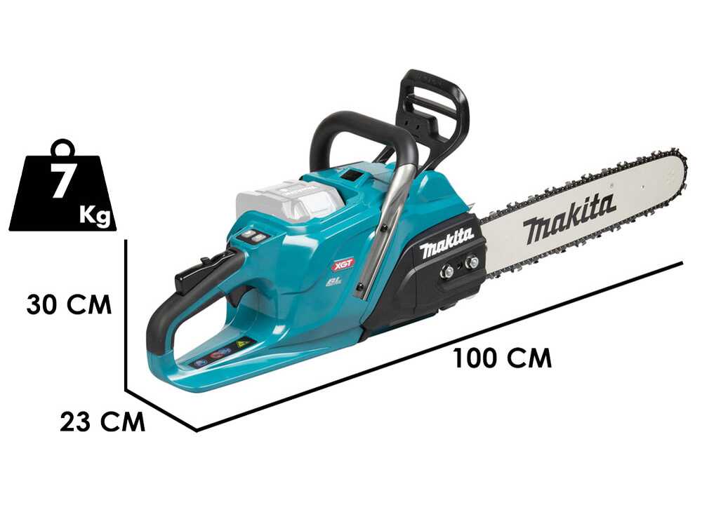 Makita XGT UC030GZ - Akku-Kettensäge - Schwert 50 cm - 40V -  OHNE AKKU UND LADEGERÄT