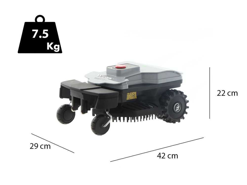 Mähroboter Wiper IKE XH10R - APP-Steuerung - Schnittbreite 18 cm