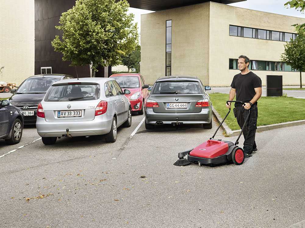 Nilfisk Viper PS480 - Handkehrmaschine - mit Fangkorb