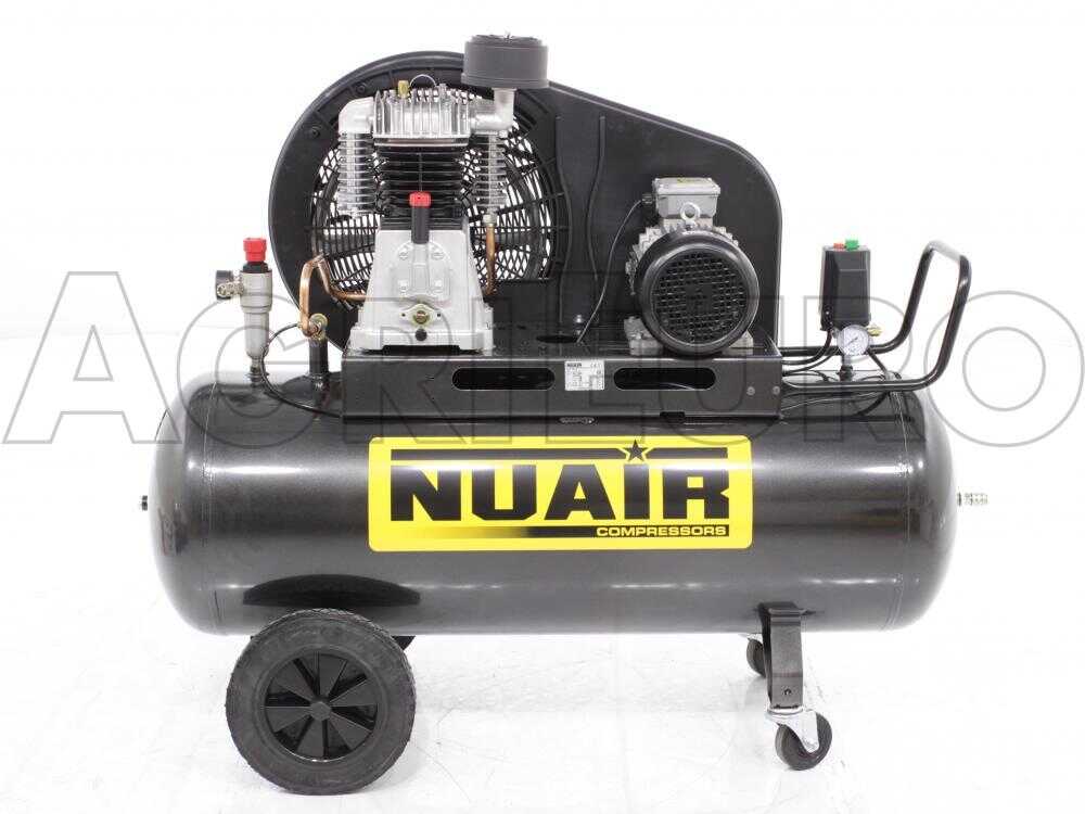 Nuair NB/5,5CT/270 - Kompressor mit Riemenantrieb 400V  - Motor 5.5PS - 270 Lt