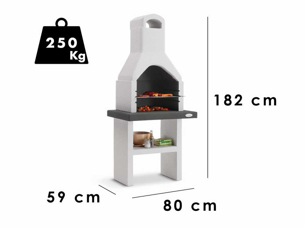 Palazzetti Boston - Grillkamin für Holzkohle