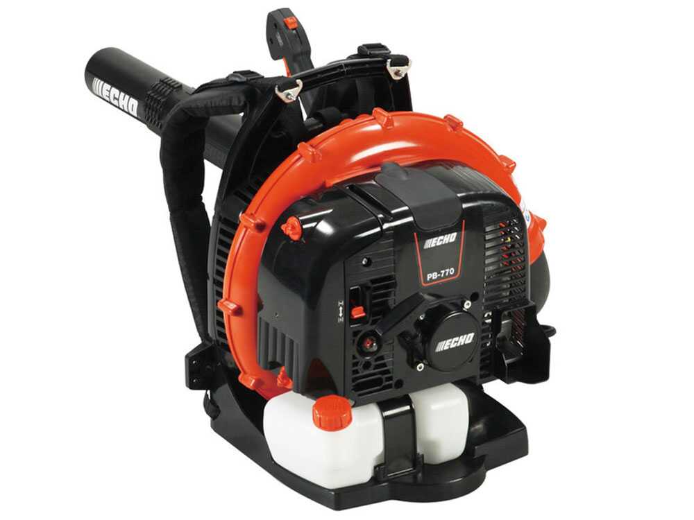 Professionelles rückentragbares Benzin-Blasgerät Echo PB-770 – Bild 4