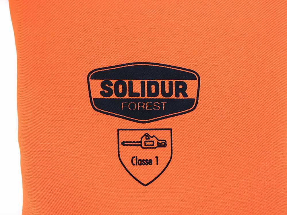 Schnittfeste Schutzärmel für Motorsäge Solidur Forest taglia unica - Einheitsgröße – Bild 3