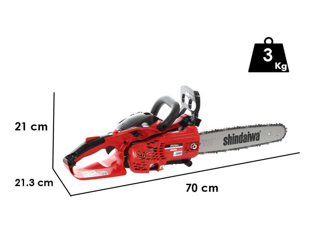 SHINDAIWA SDK 251WS - Benzin-Motorsäge - Schwertlänge 30 cm