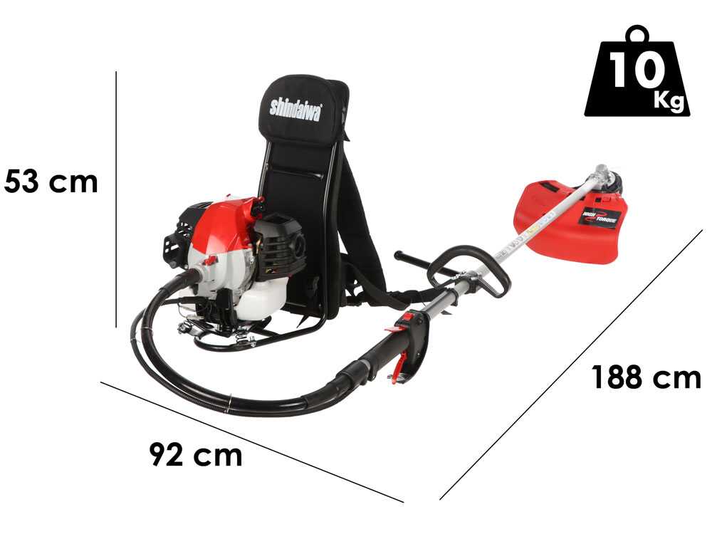 Shindaiwa SuperPro BP302T – Rucksack-Freischneider – Motor 30,5 ccm