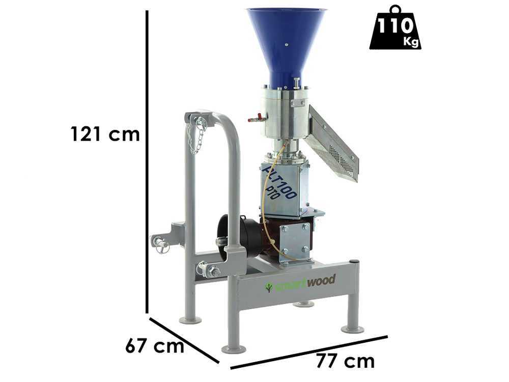 Smartwood PLT-100 PTO - Pelletpresse für Traktor
