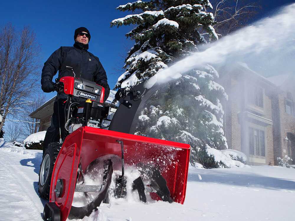 Snapper H1732ES - Benzin-Schneefräse - B&S Motor 1650 Snow – Bild 3
