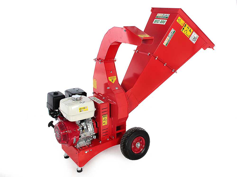 Top Line BIO 800 - Benzin Häcksler - mit Honda Motor GX 390