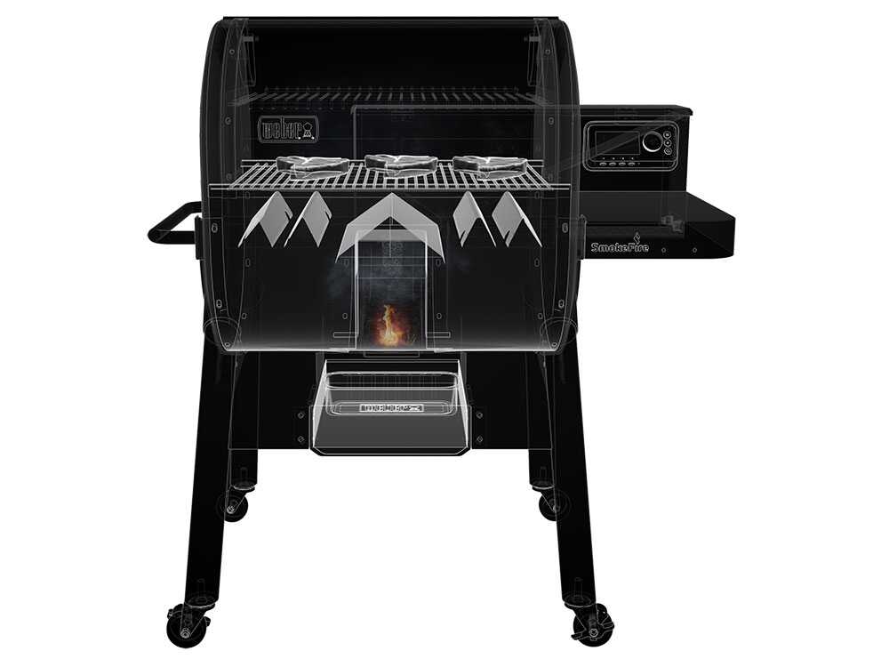 Weber Smoke Fire EX4 GBS Pelletgrill – Bild 3