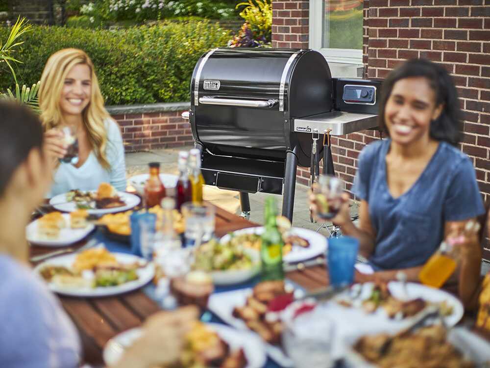Weber Smoke Fire EX4 GBS Pelletgrill – Bild 4