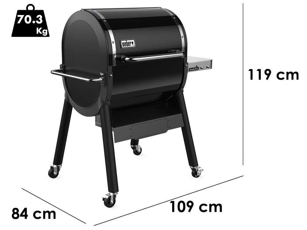 Weber Smoke Fire EX4 GBS Pelletgrill